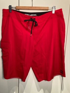 Billabong boardshort platinum all day 36 red